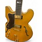 Used Epiphone Sheraton Left Handed Butterscotch Hollow Body Electric Guitar