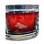 Used Pearl 14in Export Snare 14x5.5 Red to Black Fade Drum