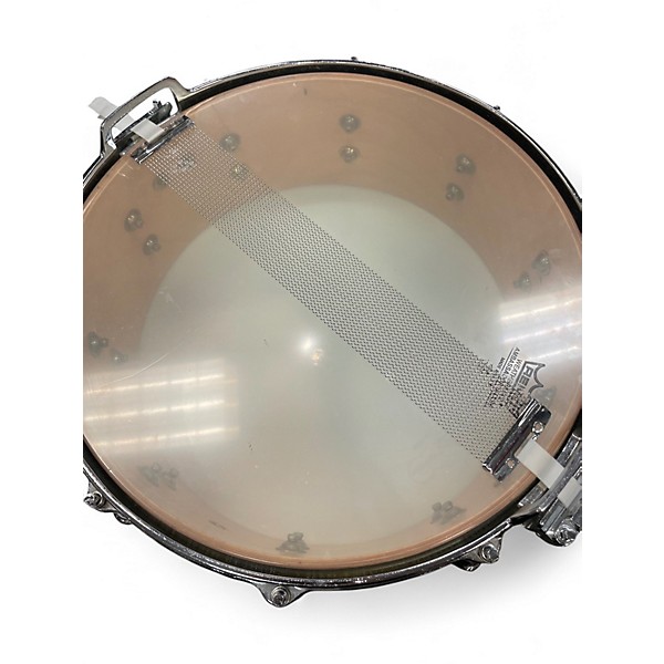 Used Premier 14in GENISTA 14X5.5 SNARE DRUM Maroon Drum