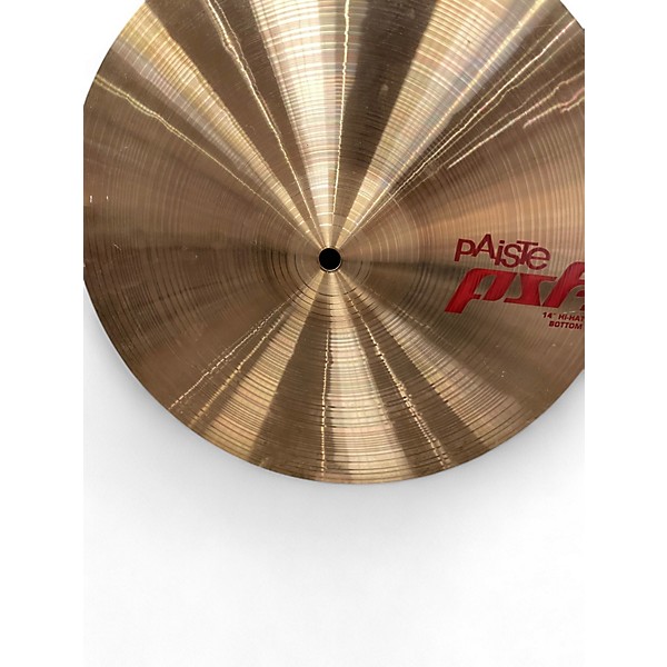 Used Paiste 14in PST7 Hi Hat Pair Cymbal