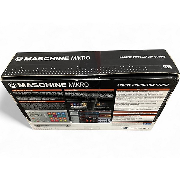 Used Native Instruments Maschine Mikro MKII MIDI Controller