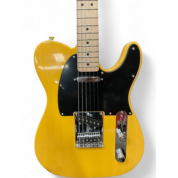 Used Squier Telecaster sonic yellow Solid Body Electric Guitar