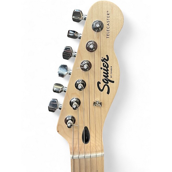 Used Squier Telecaster sonic yellow Solid Body Electric Guitar