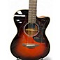 Used Yamaha AC1M RED BURST Acoustic Electric Guitar