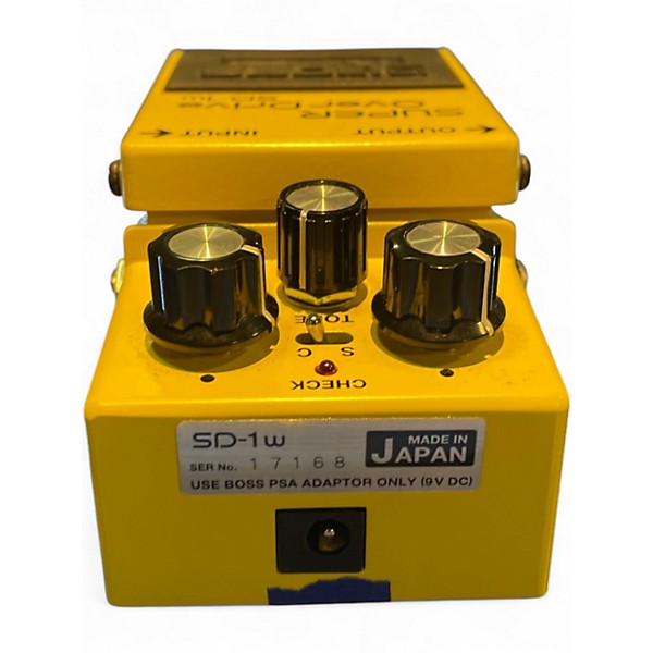 Used BOSS SD1W Super Overdrive Waza Craft Effect Pedal