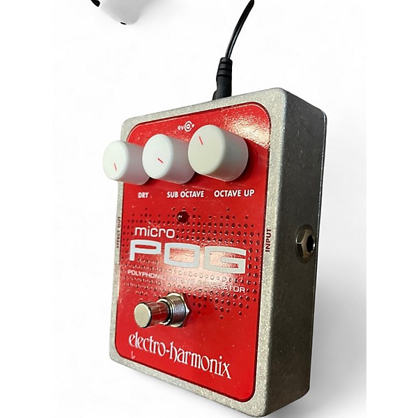 Used Electro-Harmonix Micro Pog Polyphonic Octave Generator Effect Pedal