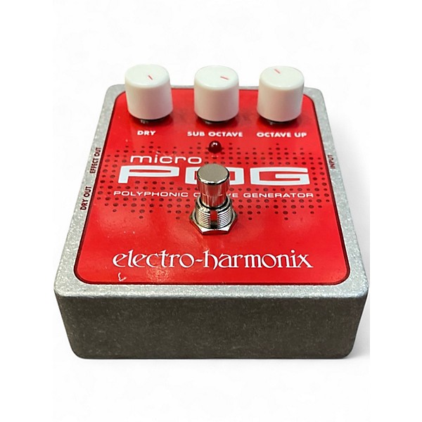 Used Electro-Harmonix Micro Pog Polyphonic Octave Generator Effect Pedal