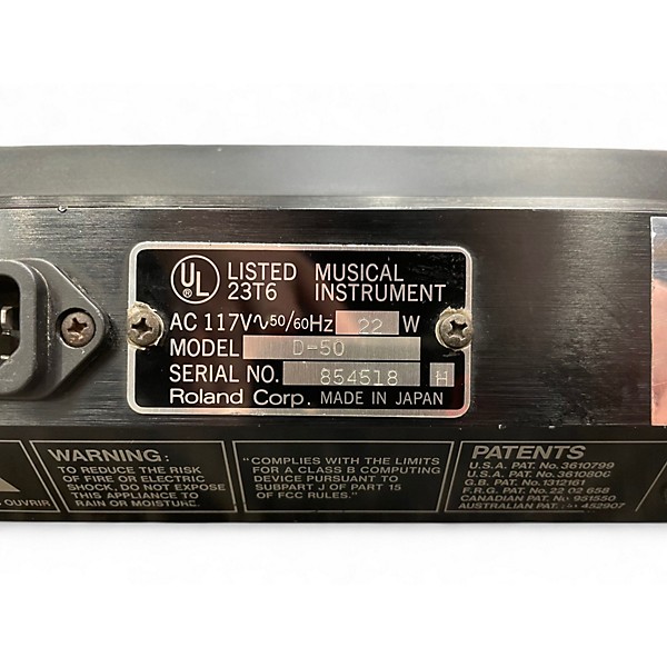 Used Roland D-50 Linear Synthesizer Synthesizer