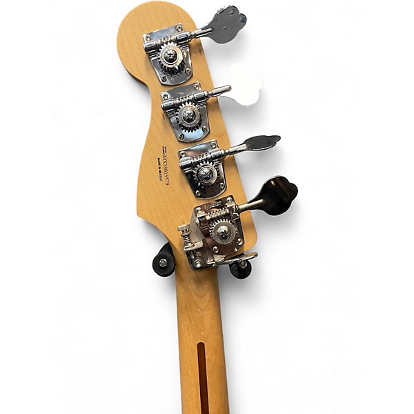 Used 2018 Fender Player Precision Bass Antique White Electric Bass Guitar