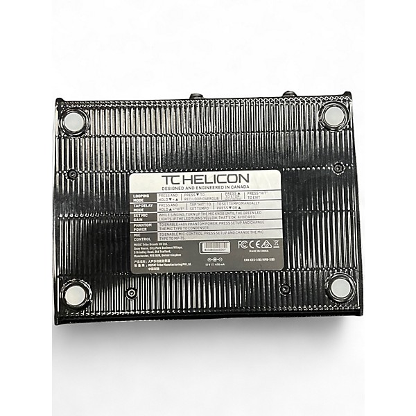 Used TC Helicon PLAY ACOUSTIC Effect Processor