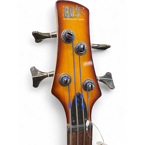Used Ibanez SR370EF BROWN BURST Electric Bass Guitar
