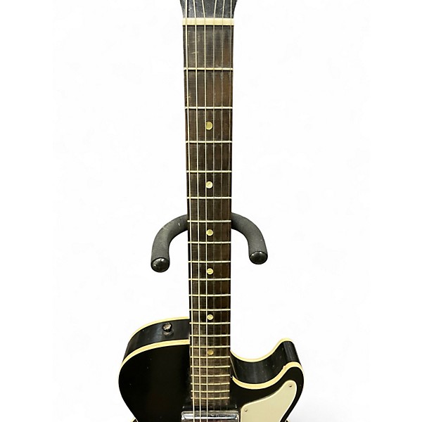 Used Harmony Alden Stratotone Black Hollow Body Electric Guitar