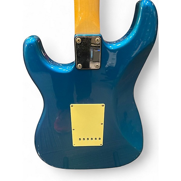 Used Squier MIJ Standard Stratocaster  Blue Solid Body Electric Guitar