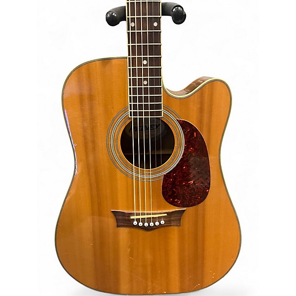 Used Peavey Indianola Cutaway Natural Acoustic Electric Guitar