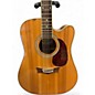 Used Peavey Indianola Cutaway Natural Acoustic Electric Guitar