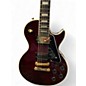 Used 2024 Epiphone Jerry Cantrell "Wino" Les Paul Custom Wine Red Solid Body Electric Guitar