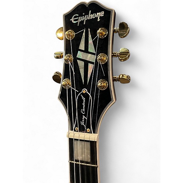 Used 2024 Epiphone Jerry Cantrell "Wino" Les Paul Custom Wine Red Solid Body Electric Guitar