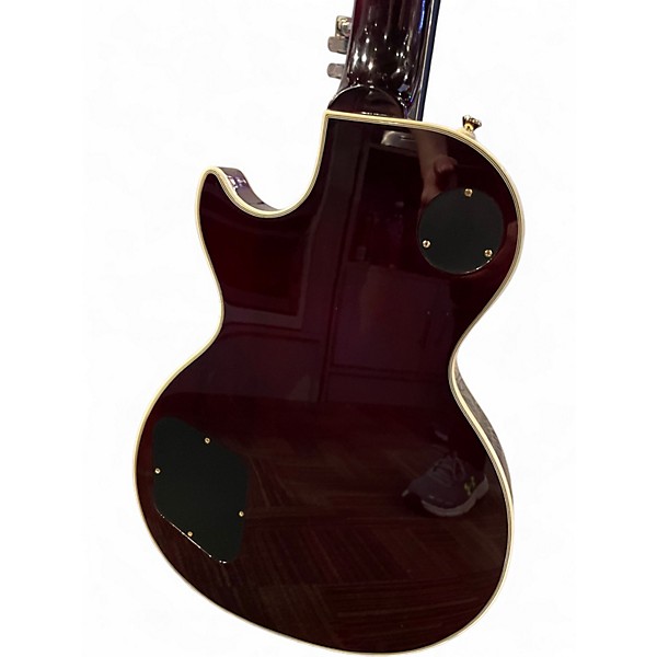 Used 2024 Epiphone Jerry Cantrell "Wino" Les Paul Custom Wine Red Solid Body Electric Guitar