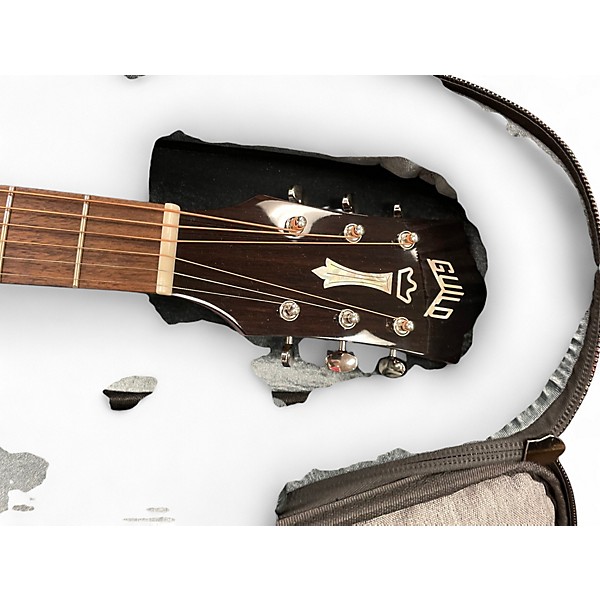 Used Guild D 140 3 Tone Sunburst Acoustic Guitar