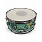 Used DW 8X14 Design Series Acrylic Snare Trans Green Drum thumbnail