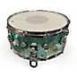 Used DW 8X14 Design Series Acrylic Snare Trans Green Drum
