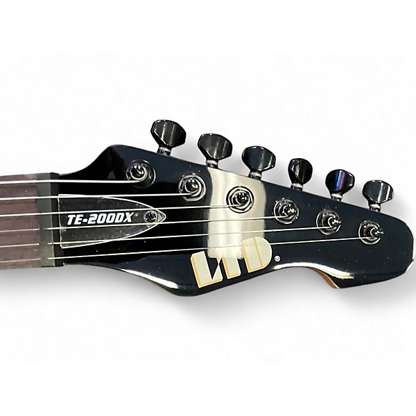 Used ESP LTD TE20DX PURPLE BURST Solid Body Electric Guitar