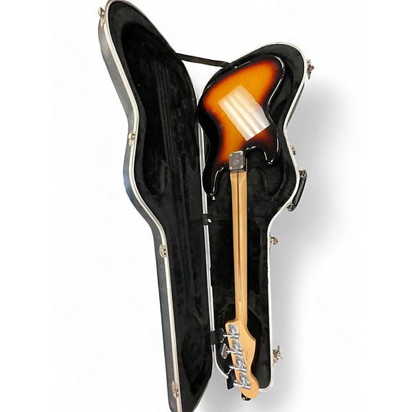 Used Fender Standard Jazz Bass 2 Color Sunburst Electric Bass Guitar