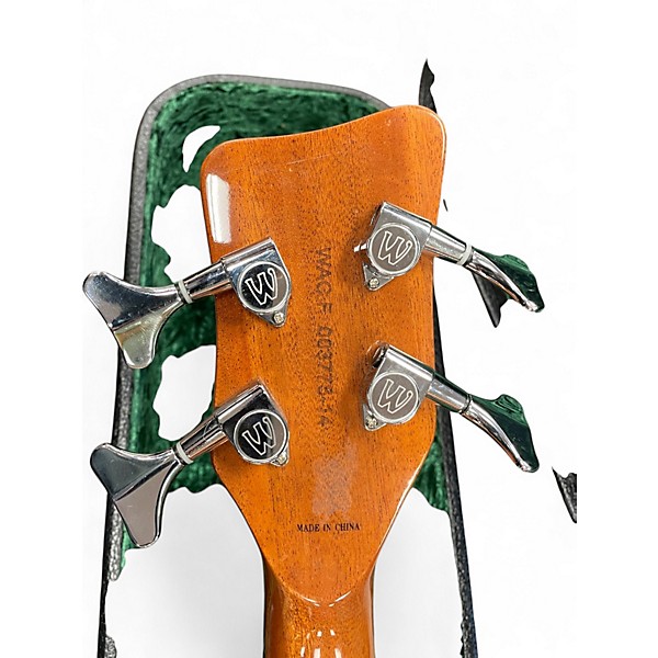 Used RockBass by Warwick WAC1574 ALIEN ROCKBASS Natural Acoustic Bass Guitar