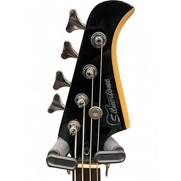 Used Silvertone SSLB-11 2 Color Sunburst Electric Bass Guitar