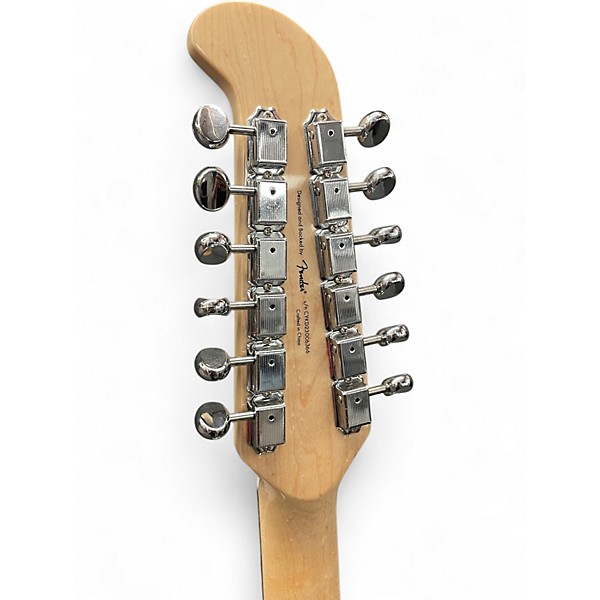 Used Squier PARANORMAL SERIES JAZZMASTER 12 STRING Olympic White Solid Body Electric Guitar