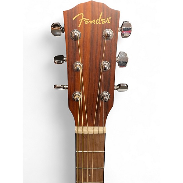 Used Fender CD100 Natural Acoustic Guitar
