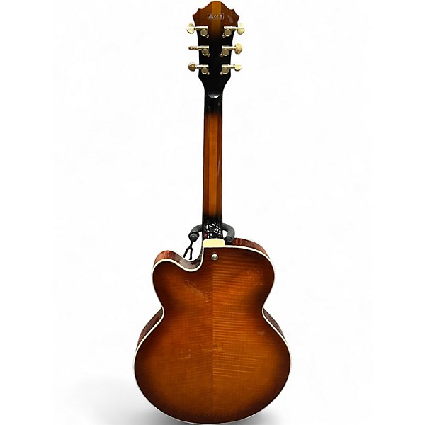 Used Ibanez AF151F VLS Violin Sunburst Hollow Body Electric Guitar