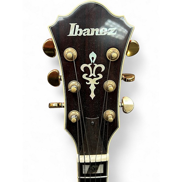 Used Ibanez AF151F VLS Violin Sunburst Hollow Body Electric Guitar