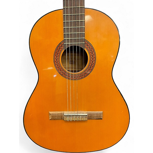 Vintage 1960s Roderich Paesold P 90 Natural Classical Acoustic Guitar