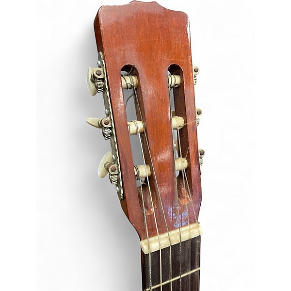 Vintage 1960s Roderich Paesold P 90 Natural Classical Acoustic Guitar