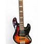 Used Fender American Deluxe Jazz Bass V 5 String Tobacco Sunburst Electric Bass Guitar
