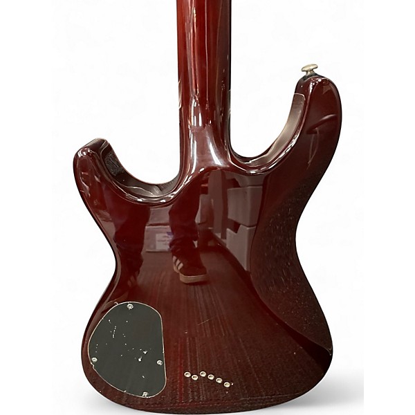 Used Ibanez PRESTIGE SZ MIK Amber Solid Body Electric Guitar