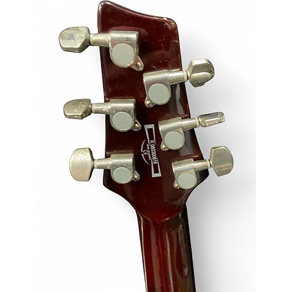 Used Ibanez PRESTIGE SZ MIK Amber Solid Body Electric Guitar