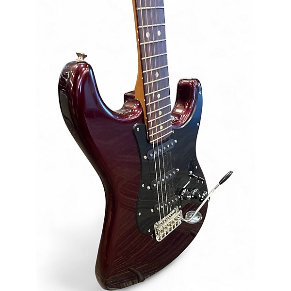 Used Fender Player II Roasted Maple Limited Edition Stratocaster Oxblood Solid Body Electric Guitar