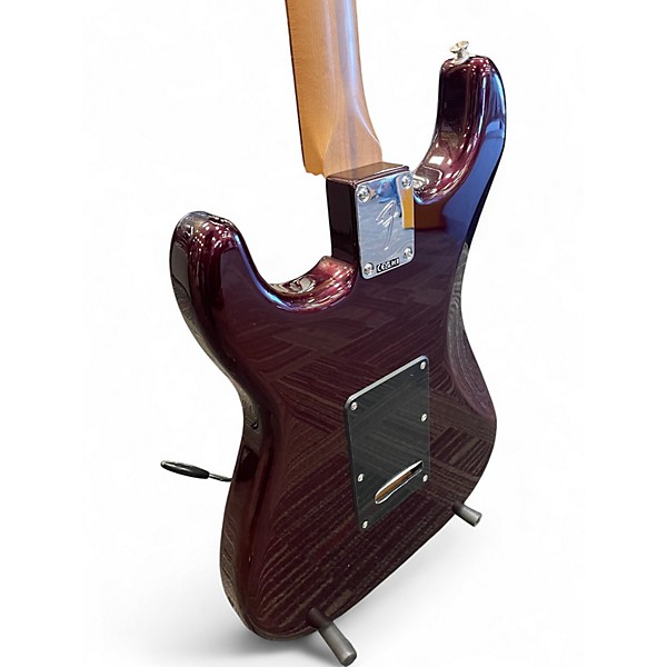 Used Fender Player II Roasted Maple Limited Edition Stratocaster Oxblood Solid Body Electric Guitar