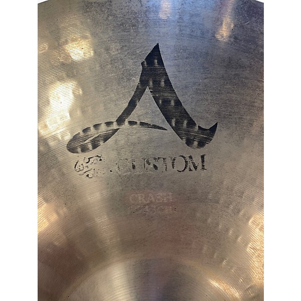 Used Zildjian 17in A Custom Crash Cymbal