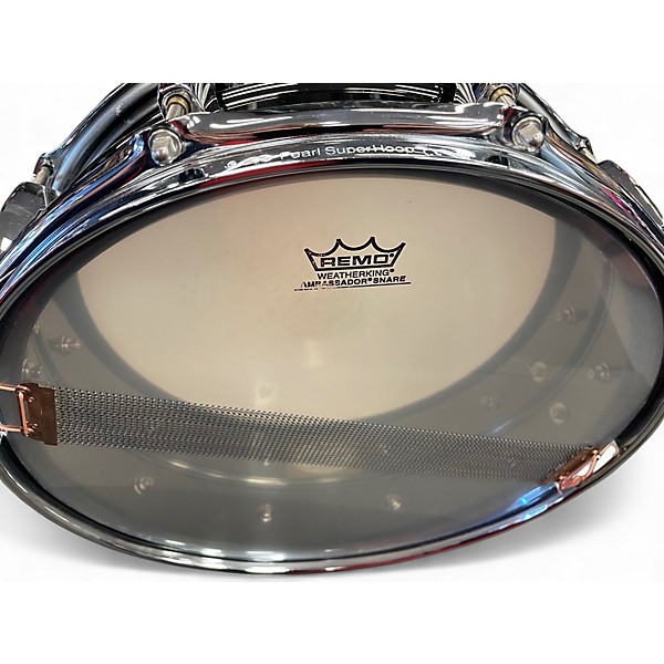 Used Pearl 14X5 Sensitone Elite Snare Black Nickle Drum