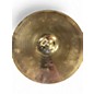 Used Zildjian 14in A Custom Mastersound Hi Hat Pair Cymbal