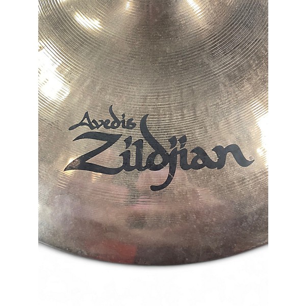 Used Zildjian 14in A Custom Mastersound Hi Hat Pair Cymbal