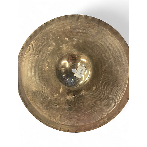 Used Zildjian 14in A Custom Mastersound Hi Hat Pair Cymbal