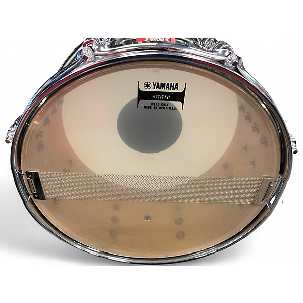 Used Yamaha 13X6.5 Oak Musashi Snare Black Drum