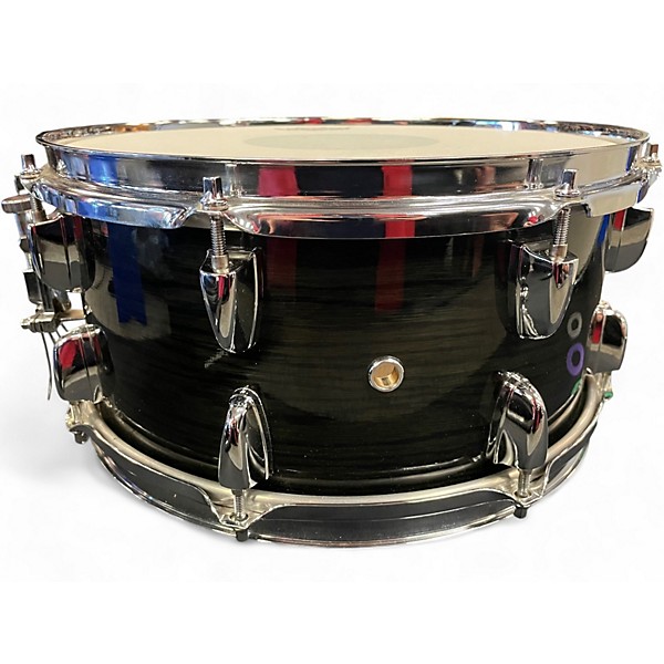 Used Yamaha 13X6.5 Oak Musashi Snare Black Drum