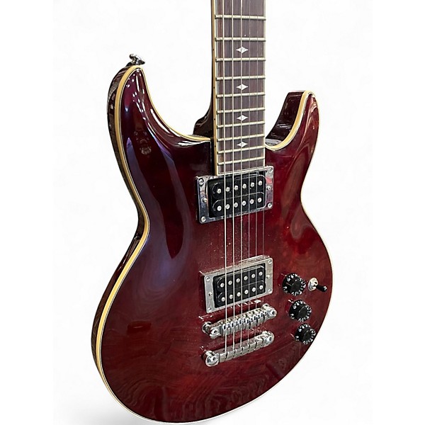 Used Ibanez ARX320 Transparent Red Solid Body Electric Guitar