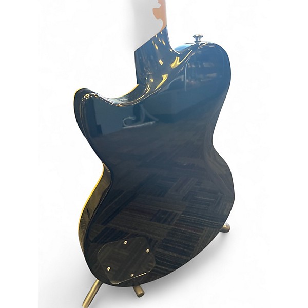 Used D'Angelico Premier Series Atlantic Black Solid Body Electric Guitar