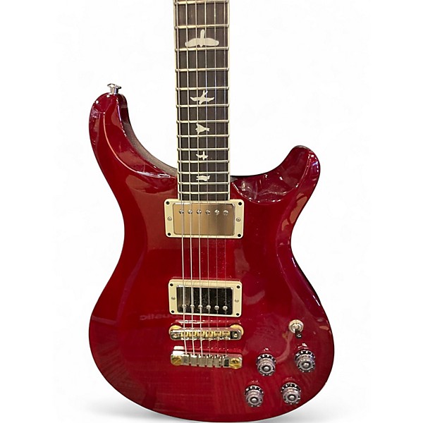 Used 2022 PRS S2 McCarty 594 Trans Crimson Red Solid Body Electric Guitar